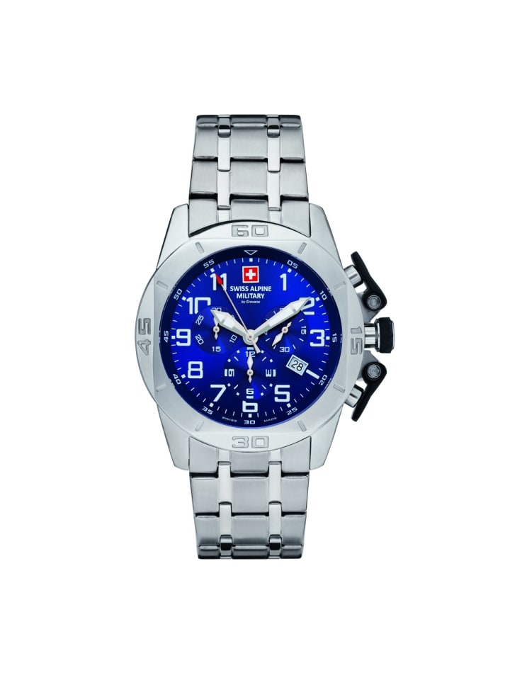 Swiss Military Кварцевые часы 7063.9135SAM серебристого цвета
Swiss Military Кварцевые часы 7063.9135SAM серебристого цвета