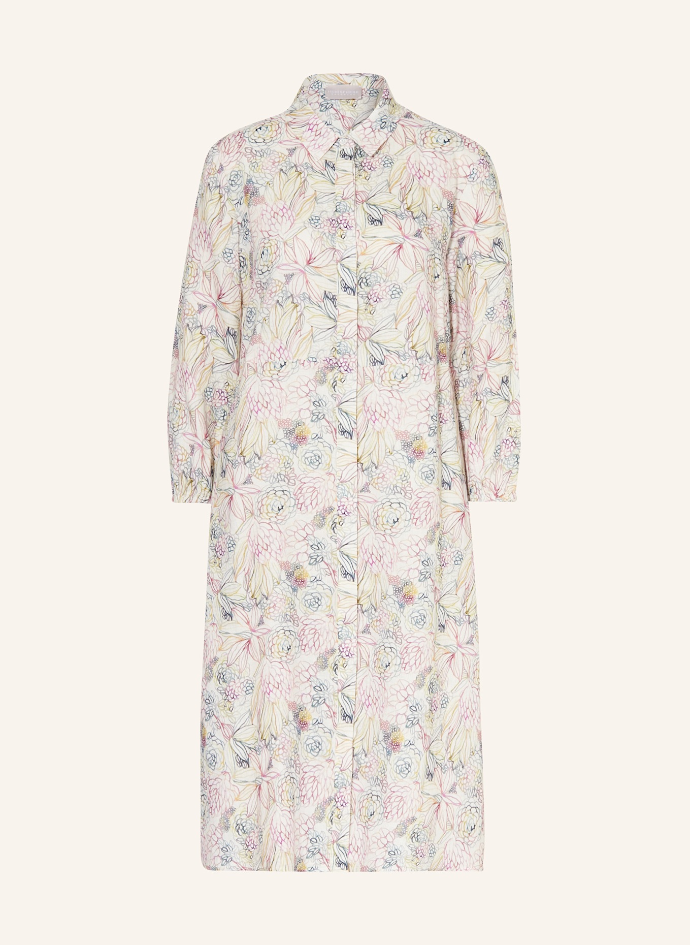 Платье-Рубашка из льна Hemisphere, мультиколор
Платье-Рубашка из льна Hemisphere, мультиколор