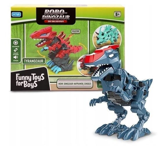 Игрушки для мальчиков Робо-Динозавр в сборе, Арт Artyk
Игрушки для мальчиков Робо-Динозавр в сборе, Арт Artyk