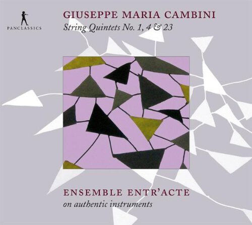 CD диск Cambini / Ensemble Entr'Acte: String Quintets No. 1 4 & 23
CD диск Cambini / Ensemble Entr'Acte: String Quintets No. 1 4 & 23