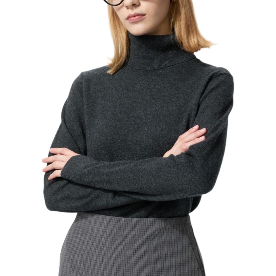 Кашемировый свитер Women's UNIQLO, темно-серый
Кашемировый свитер Women's UNIQLO, темно-серый