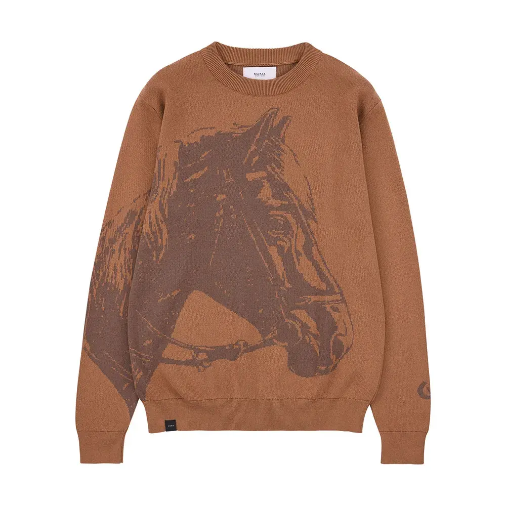 Свитер Makia Universal knit, коричневый
Свитер Makia Universal knit, коричневый