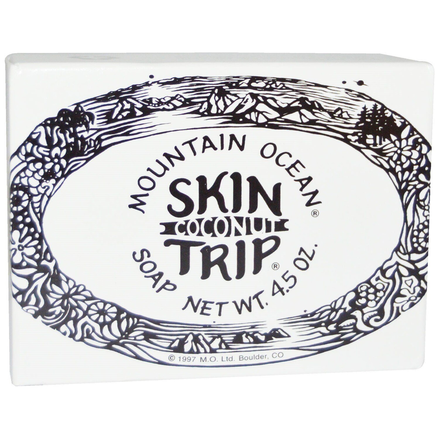 Mountain Ocean Skin Trip кокосовое мыло 4,5 унции
Mountain Ocean Skin Trip кокосовое мыло 4,5 унции