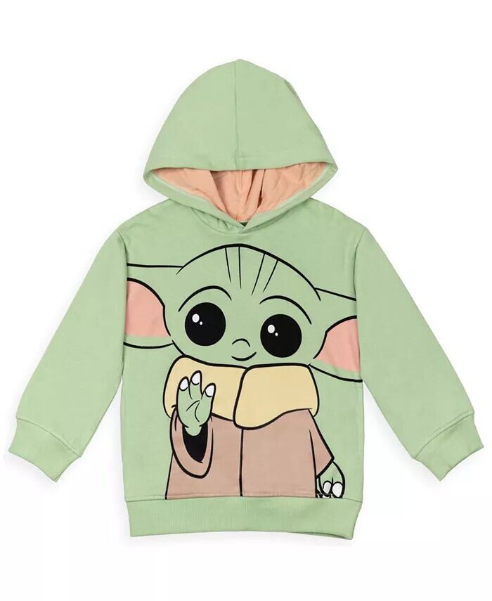 Толстовка-пуловер с капюшоном для мальчиков «Звездные войны» с изображением малыша Йоды Starwars, зеленый
Толстовка-пуловер с капюшоном для мальчиков «Звездные войны» с изображением малыша Йоды Starwars, зеленый