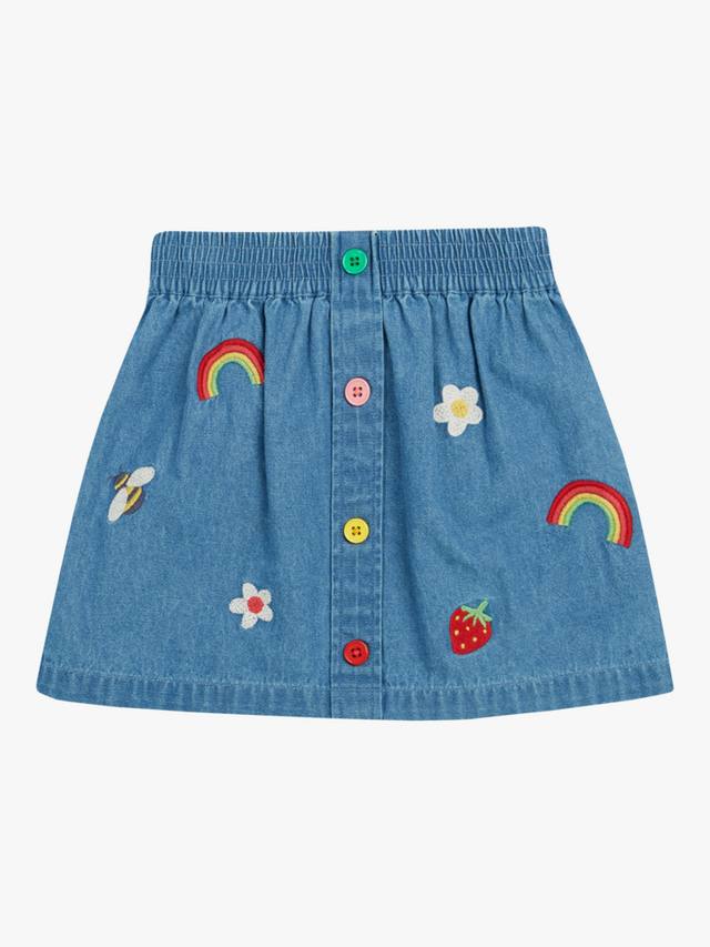 Детская юбка деним Charley с вышивкой из чистого органического хлопка Frugi, Denim/Multi
Детская юбка деним Charley с вышивкой из чистого органического хлопка Frugi, Denim/Multi
