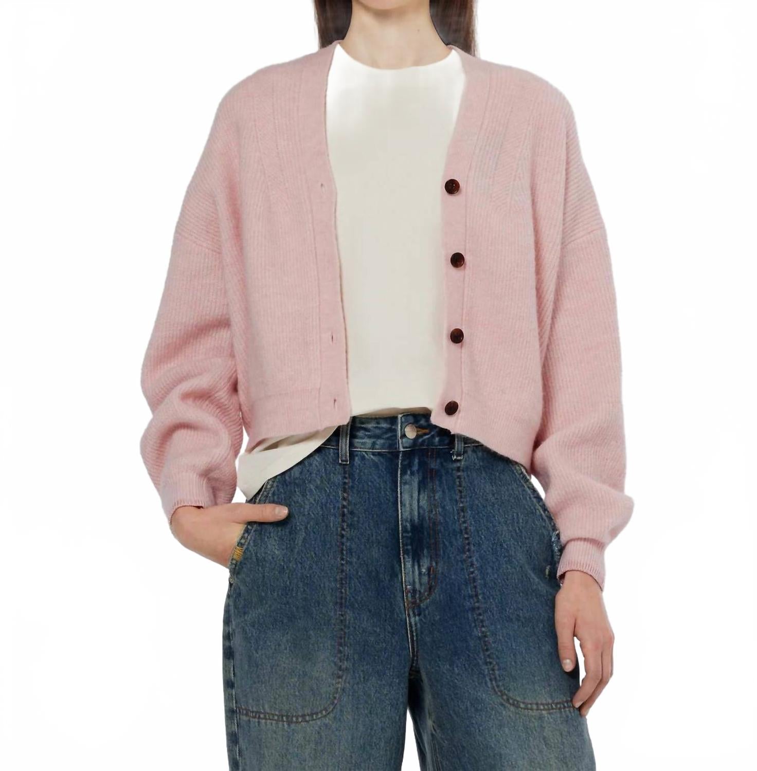 Розовый кардиган меланж SCOTCH & SODA
Розовый кардиган меланж SCOTCH & SODA