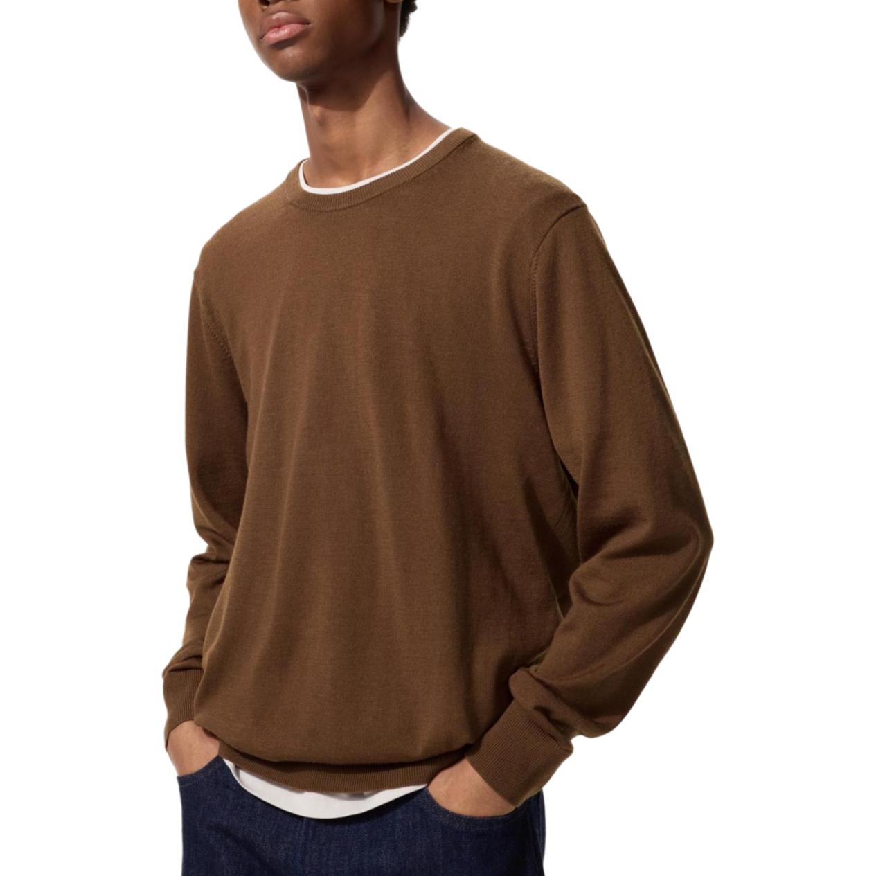 UNIQLO Мужской свитер коричневый
UNIQLO Мужской свитер коричневый