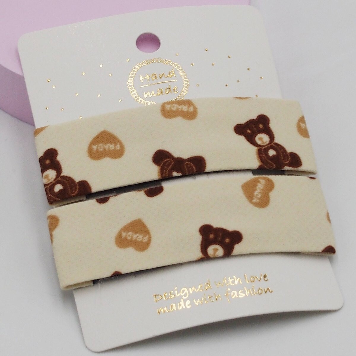 MyHomelife, Заколки для волос «Мишка Тедди», ручная работа, 2 шт
MyHomelife, Заколки для волос «Мишка Тедди», ручная работа, 2 шт