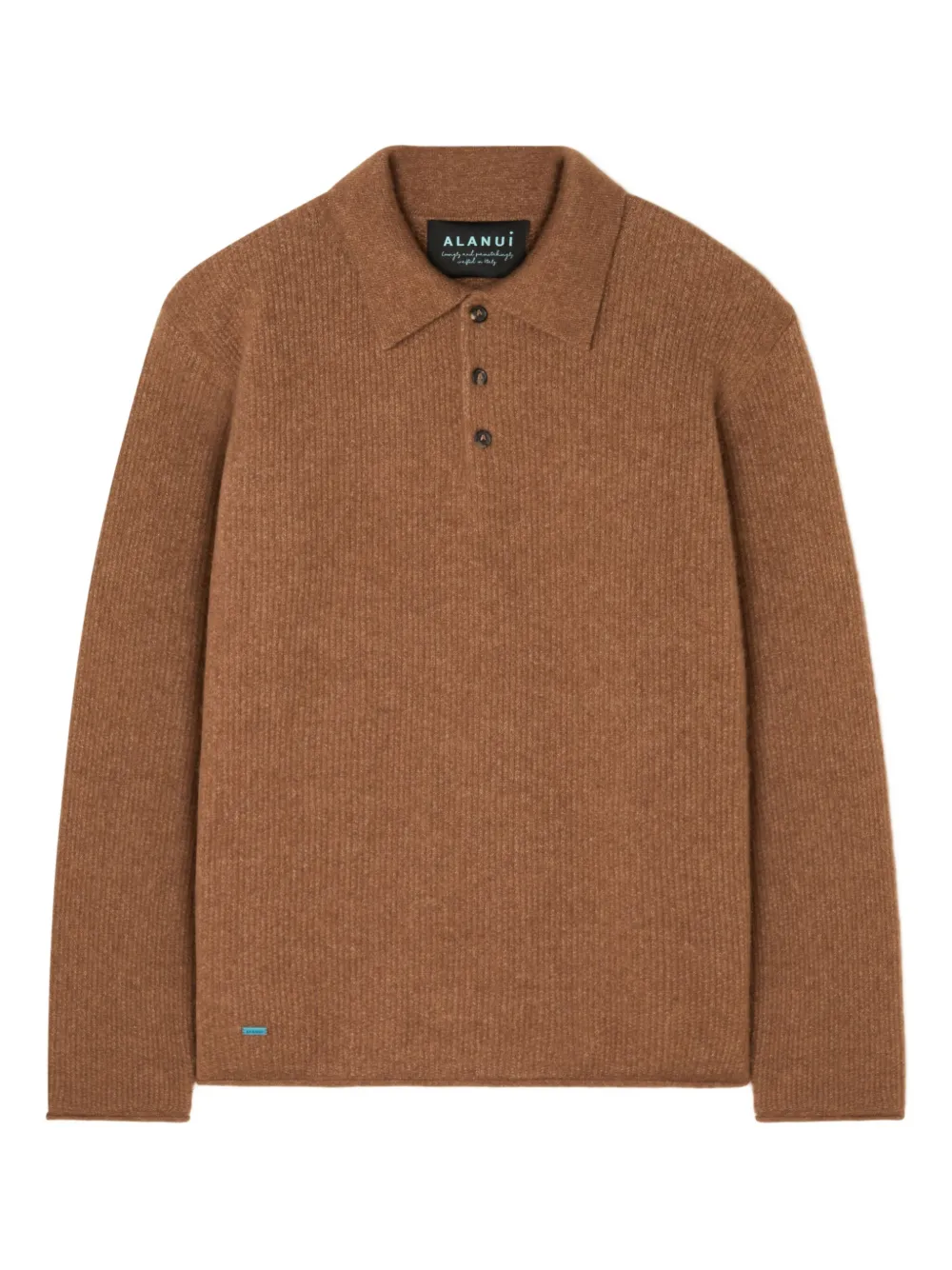 Рубашка поло из смесового кашемира Alanui, коричневый
Рубашка поло из смесового кашемира Alanui, коричневый