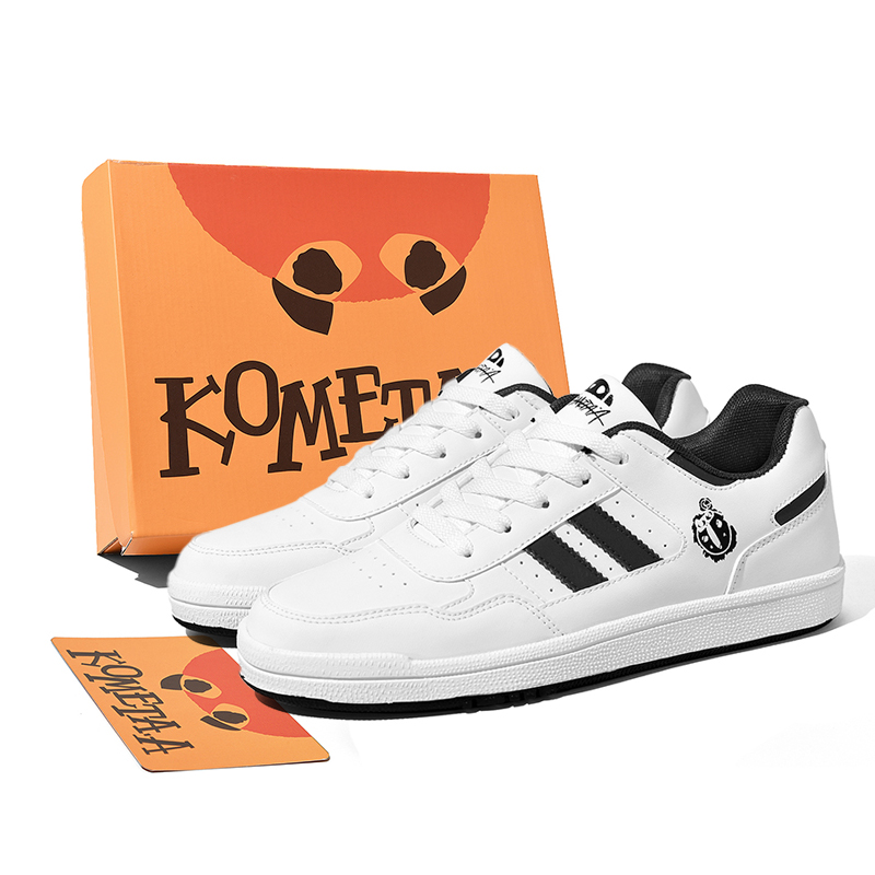 KOMETA.A Низкие скейтерские кроссовки унисекс бело-черные, цвет White Black
KOMETA.A Низкие скейтерские кроссовки унисекс бело-черные, цвет White Black