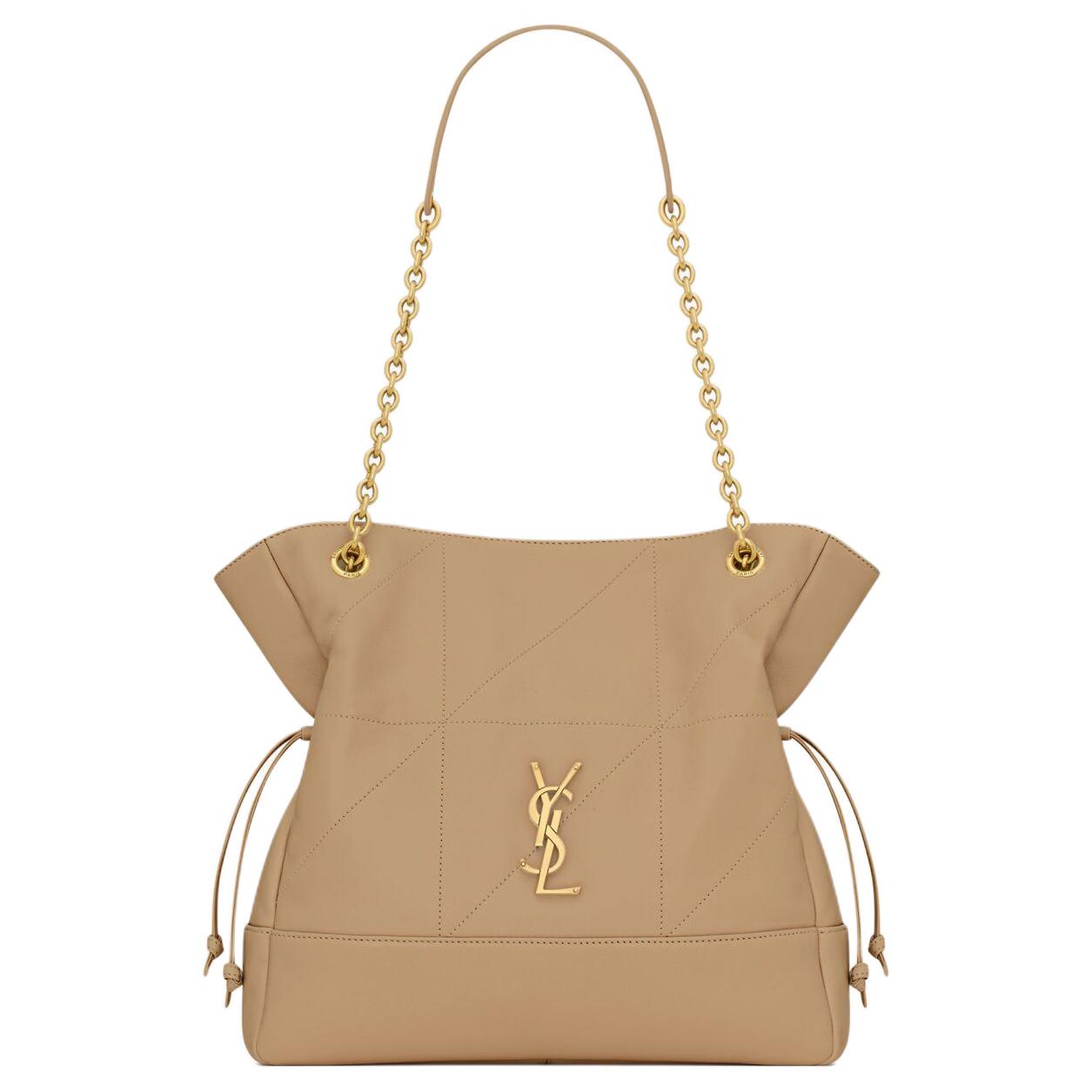 SAINT LAURENT Женская маленькая сумка Jamie Sheepskin светлого бежевого
SAINT LAURENT Женская маленькая сумка Jamie Sheepskin светлого бежевого