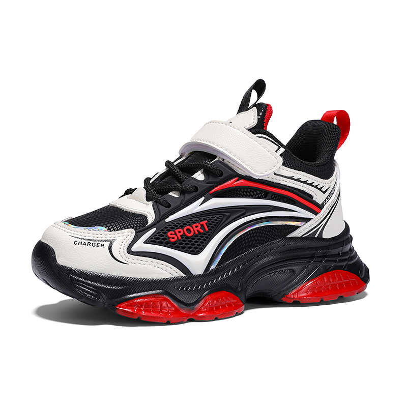 Детские кроссовки для бега TONYBEAR, черный/красный
Детские кроссовки для бега TONYBEAR, черный/красный