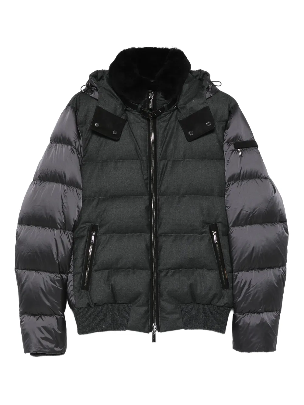 Пуховик на молнии Moorer, серый
Пуховик на молнии Moorer, серый