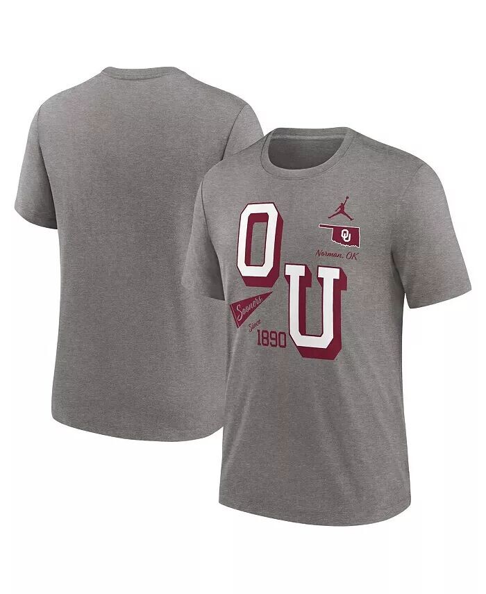 Футболка мужская серо-лиловая Oklahoma Sooners Blitz Roll Call Tri-Blend Jordan
Футболка мужская серо-лиловая Oklahoma Sooners Blitz Roll Call Tri-Blend Jordan