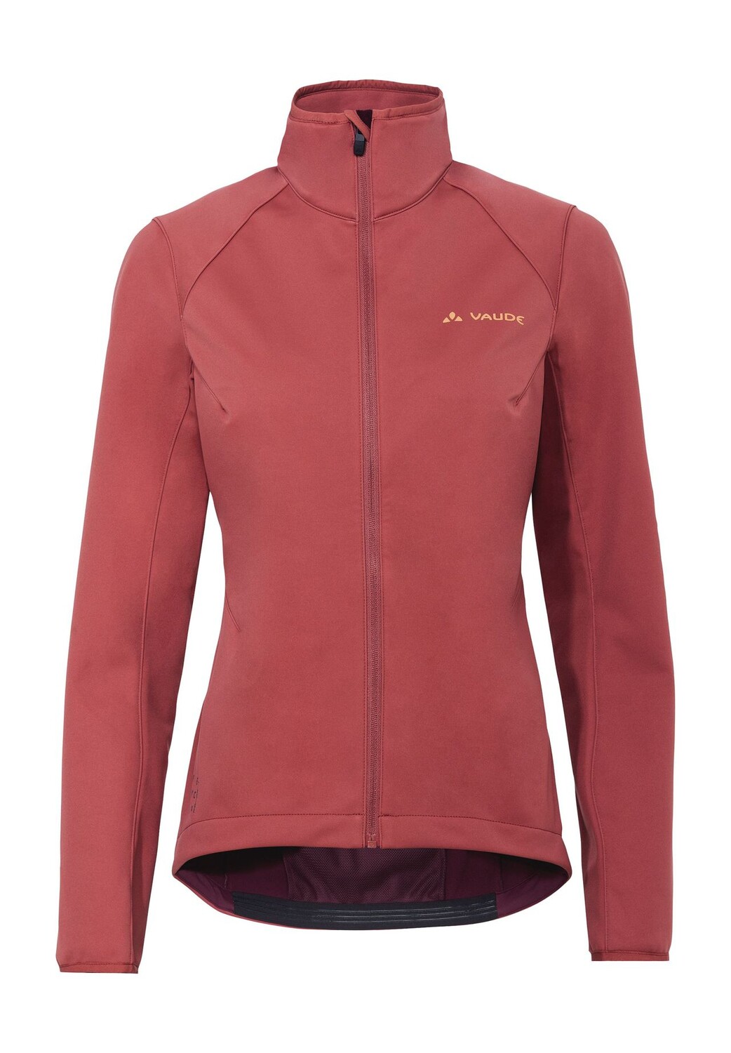 Куртка Matera softshell, задний карман, воротник стойка, женская VAUDE, цвет Brick 
Куртка Matera softshell, задний карман, воротник стойка, женская VAUDE, цвет Brick