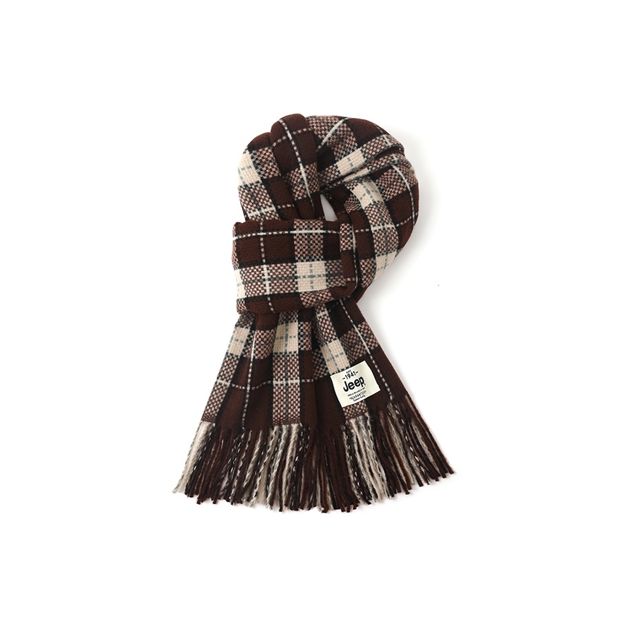 Jeep Вязаный шарф унисекс, Dark Brown
Jeep Вязаный шарф унисекс, Dark Brown