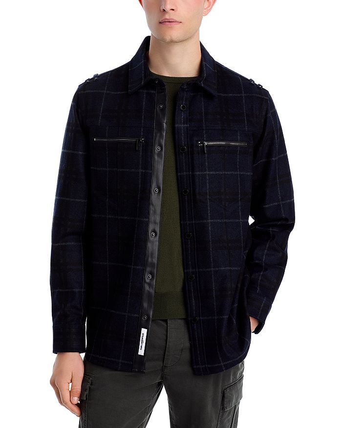 Клетчатая рубашка-пиджак KARL LAGERFELD PARIS WHITE LABEL, синий
Клетчатая рубашка-пиджак KARL LAGERFELD PARIS WHITE LABEL, синий