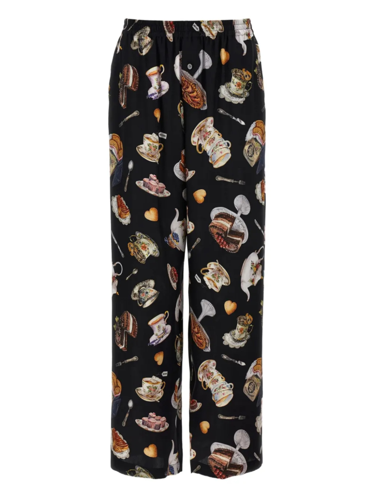 Брюки с принтом Tea Time Moschino, черный
Брюки с принтом Tea Time Moschino, черный
