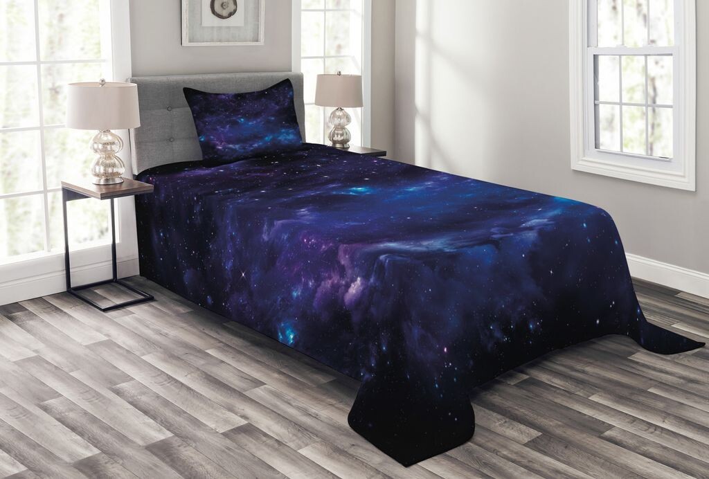 Комплект покрывала ABAKUHAUS Sky, Space Illustration Galaxy, комплект с моющимися наволочками, для односпальных кроватей 170 x 220 см, фиолетовый Coke Grey
Комплект покрывала ABAKUHAUS Sky, Space Illustration Galaxy, комплект с моющимися наволочками, для односпальных кроватей 170 x 220 см, фиолетовый Coke Grey
