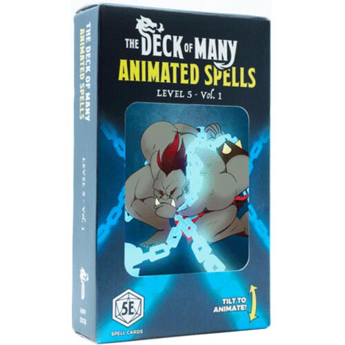 Ролевая игра Hit Point Press The Deck of Many Animated Spells: Level 5 Vol 1 (D&D 5E Compatible)
Ролевая игра Hit Point Press The Deck of Many Animated Spells: Level 5 Vol 1 (D&D 5E Compatible)