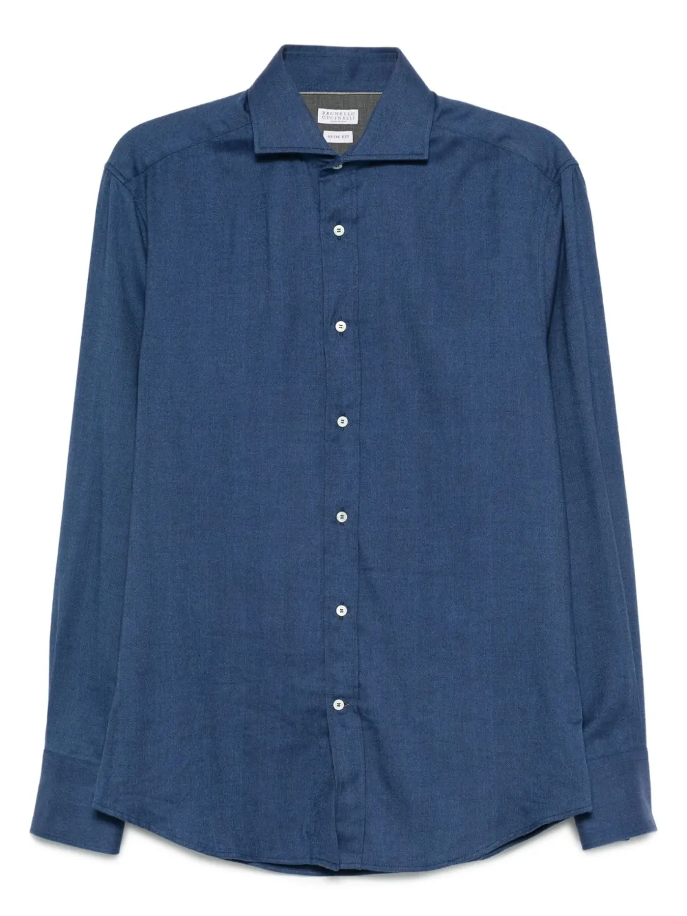 Рубашка на пуговицах Brunello Cucinelli, синий
Рубашка на пуговицах Brunello Cucinelli, синий