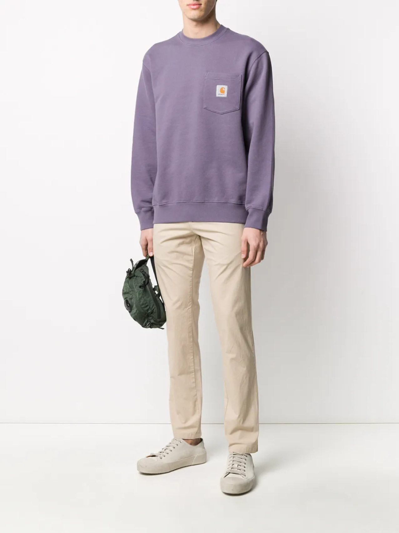 Брюки чинос кроя слим Carhartt WIP, нейтральный
Брюки чинос кроя слим Carhartt WIP, нейтральный