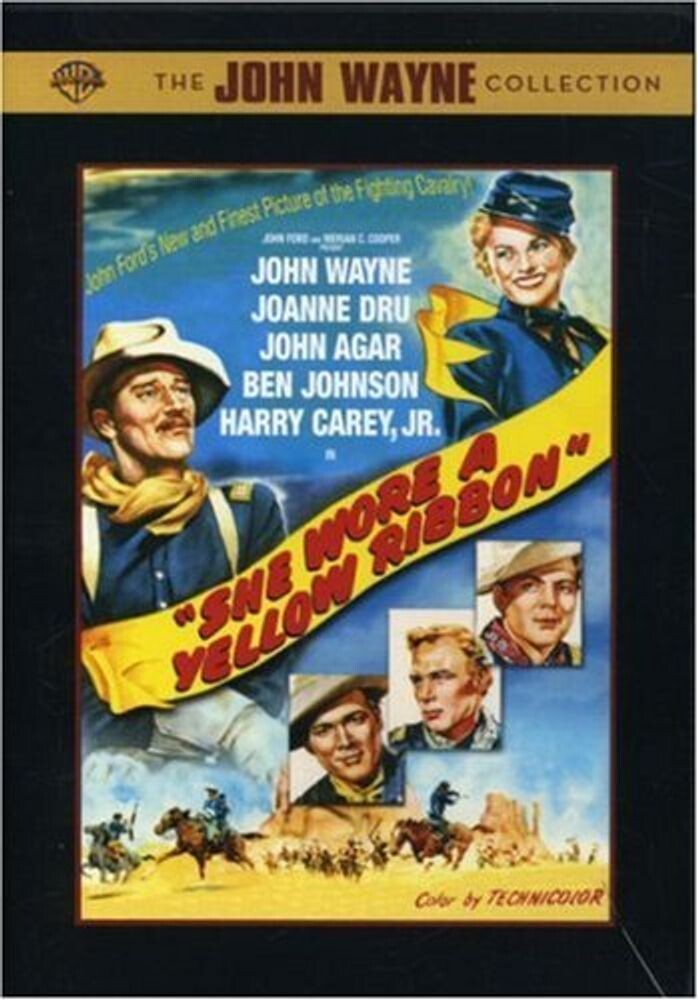 Диск DVD She Wore A Yellow Ribbon
Диск DVD She Wore A Yellow Ribbon