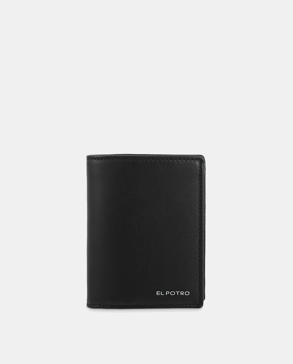 Мужской кошелек Внутренний кошелек El Potro, черный 
Мужской кошелек Внутренний кошелек El Potro, черный