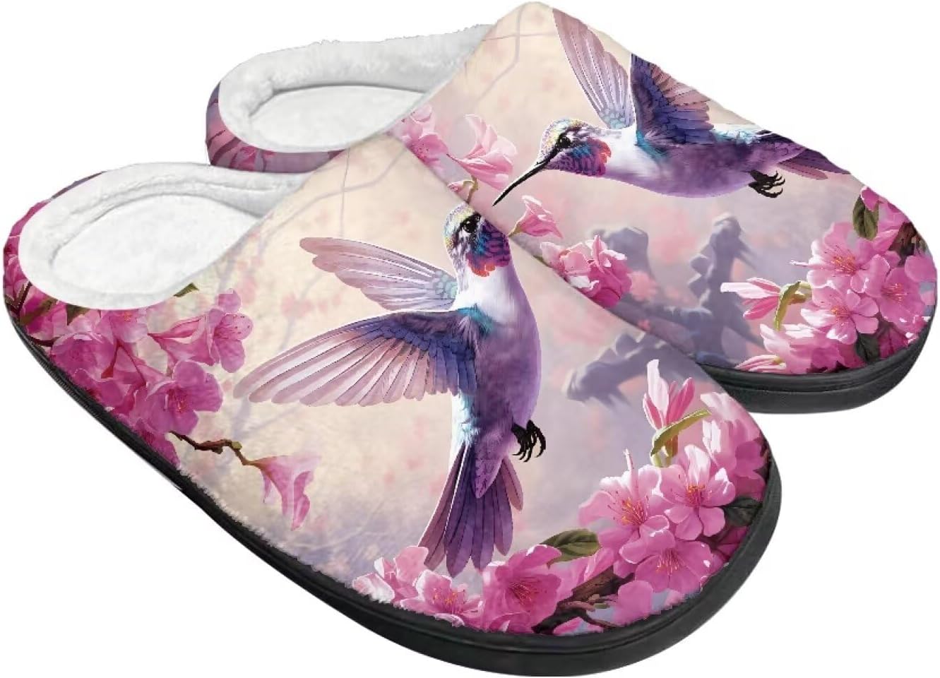 Женские уютные пушистые тапочки унисекс с легким надеванием, повседневные домашние тапочки для спальни с противоскользящей подошвой для мужчин Tomeusey, Hummingbird
Женские уютные пушистые тапочки унисекс с легким надеванием, повседневные домашние тапочки для спальни с противоскользящей подошвой для мужчин Tomeusey, Hummingbird