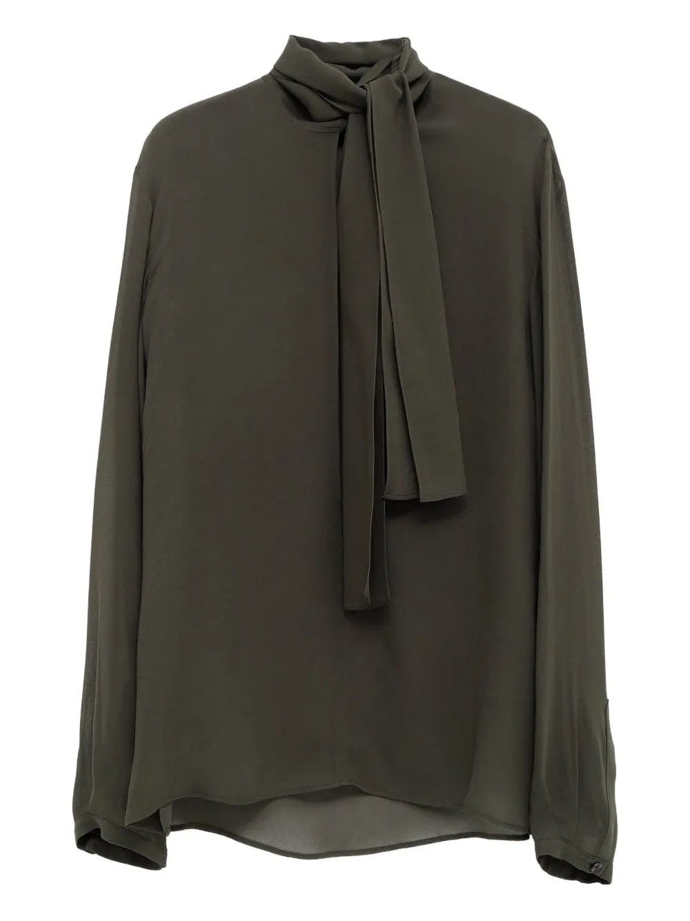Блузка с длинными рукавами Alaïa, зеленый
Блузка с длинными рукавами Alaïa, зеленый