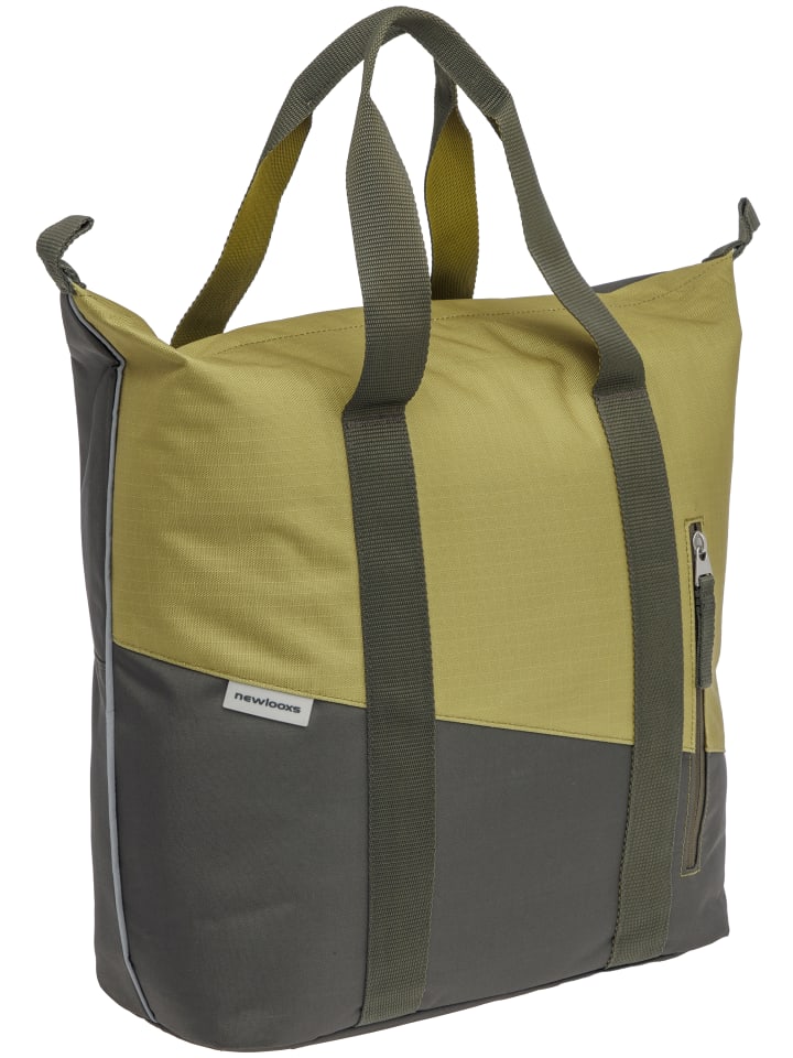 Сумка-шоппер для велосипеда Oslo Kota оливкового цвета New Looxs
Сумка-шоппер для велосипеда Oslo Kota оливкового цвета New Looxs