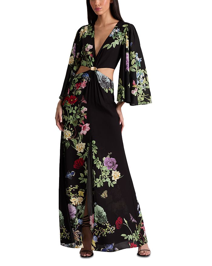 Платье Georgiana с глубоким V-образным вырезом Alice and Olivia, мультиколор
Платье Georgiana с глубоким V-образным вырезом Alice and Olivia, мультиколор