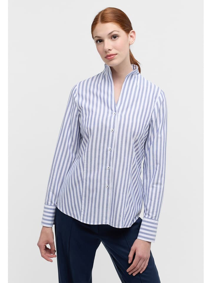 Рубашка Eterna, цвет weiß/hellblau
Рубашка Eterna, цвет weiß/hellblau