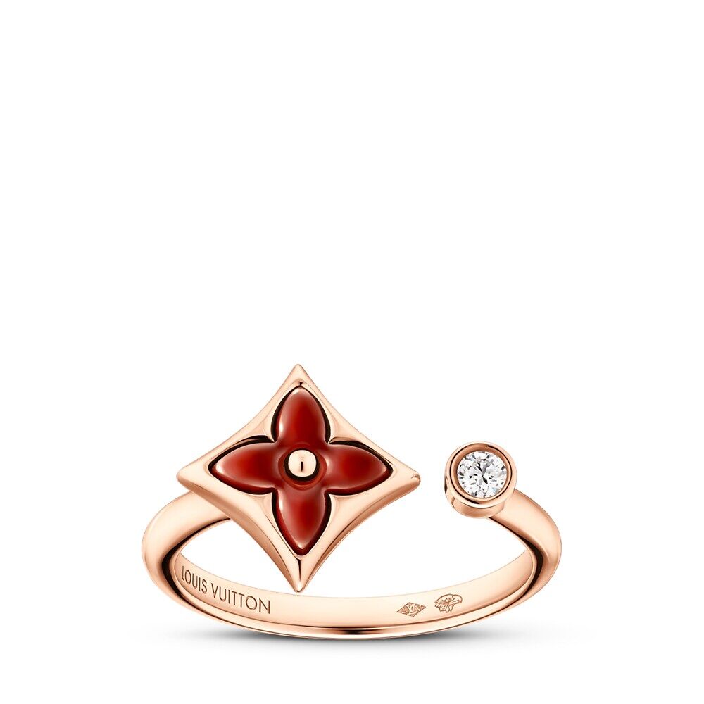 Кольцо Color Blossom Mini Star, розовое золото, сердолик и бриллиант Louis Vuitton, розовый
Кольцо Color Blossom Mini Star, розовое золото, сердолик и бриллиант Louis Vuitton, розовый