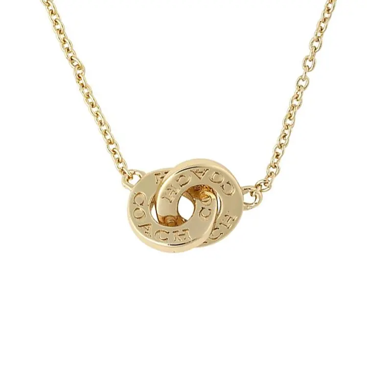 COACH Латунное ожерелье женское золотое
COACH Латунное ожерелье женское золотое