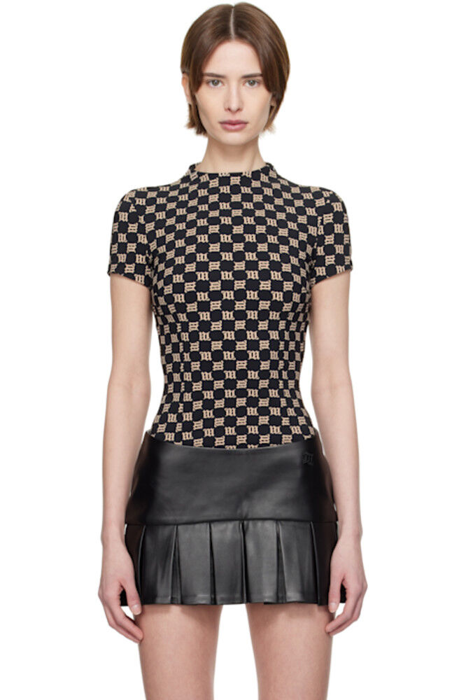 Черная футболка с монограммой MISBHV
Черная футболка с монограммой MISBHV