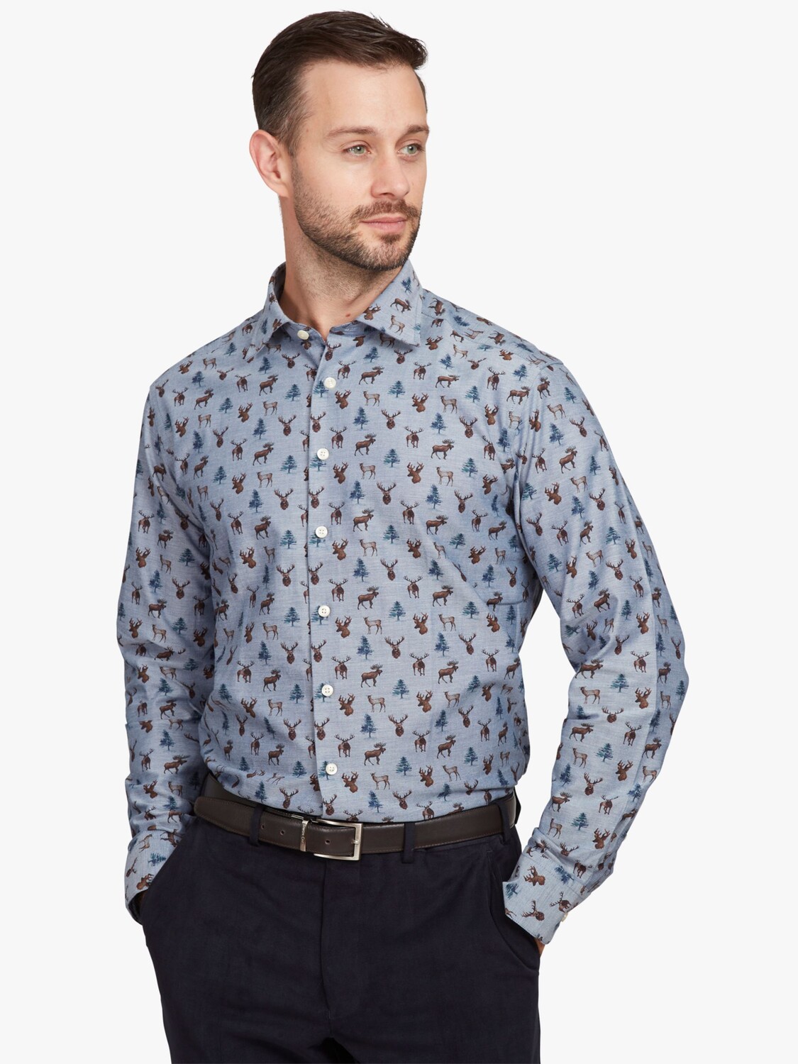 Рубашка с оленем Simon Carter, синий/мульти
Рубашка с оленем Simon Carter, синий/мульти