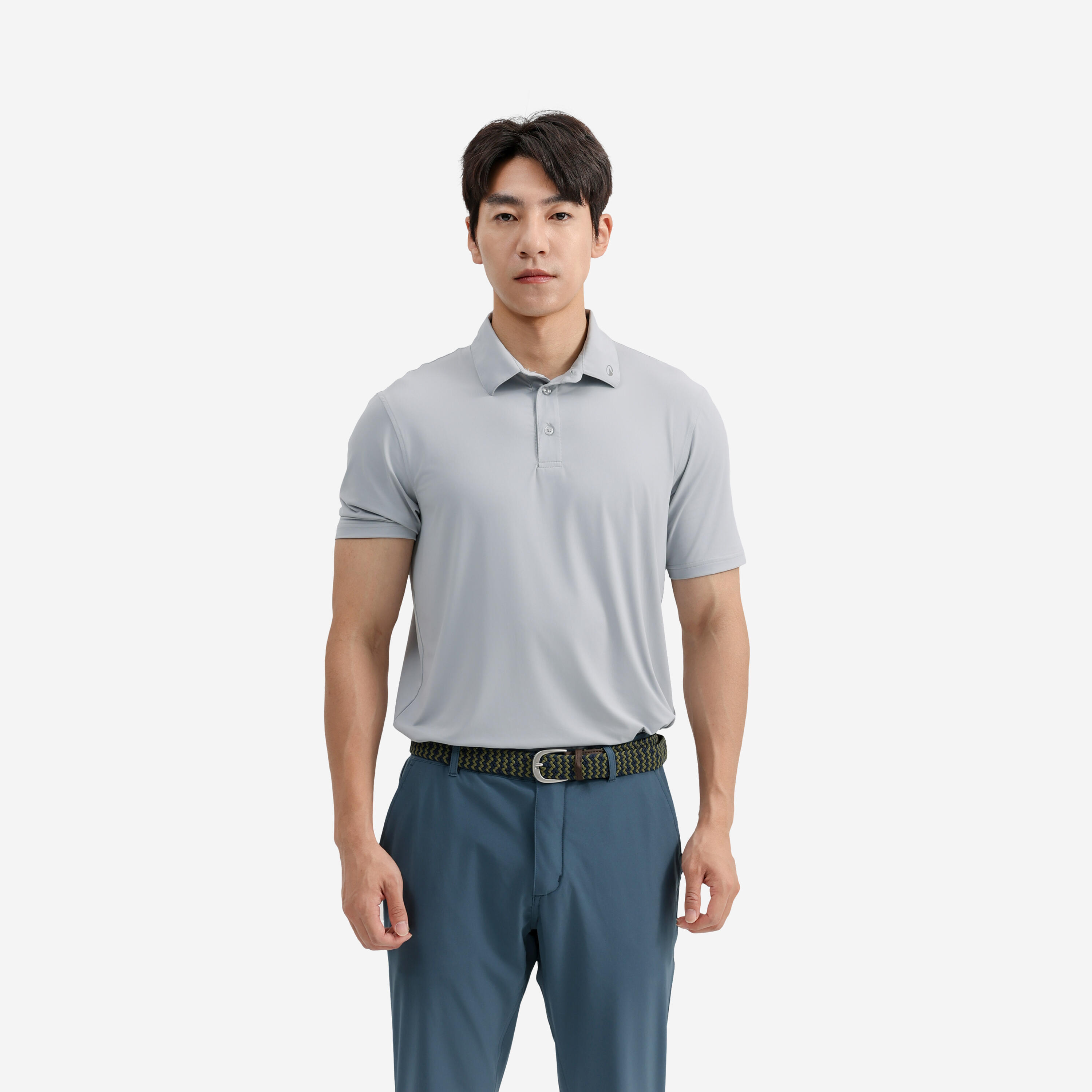 Мужская охлаждающая поло для гольфа с защитой от ультрафиолета Inesis серии WW900 серый
Мужская охлаждающая поло для гольфа с защитой от ультрафиолета Inesis серии WW900 серый