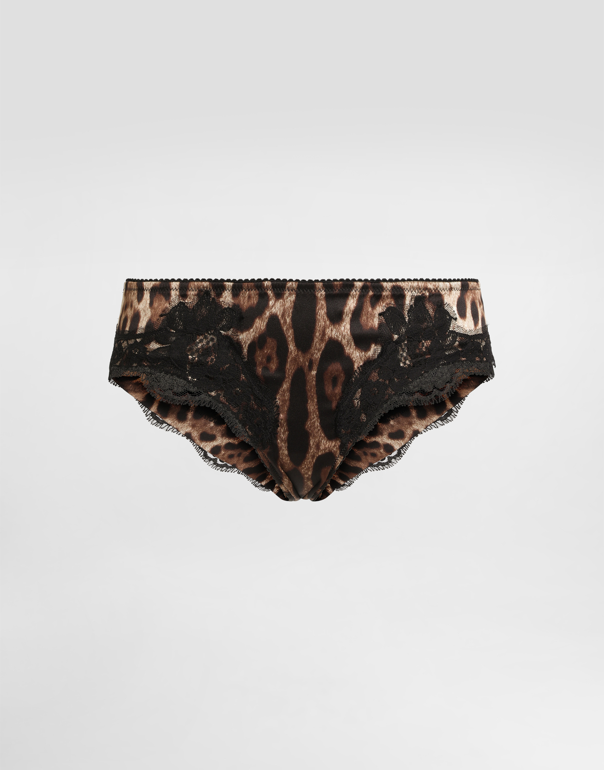 Атласные трусы с леопардовым принтом и кружевной отделкой Dolce & Gabbana, мультиколор
Атласные трусы с леопардовым принтом и кружевной отделкой Dolce & Gabbana, мультиколор