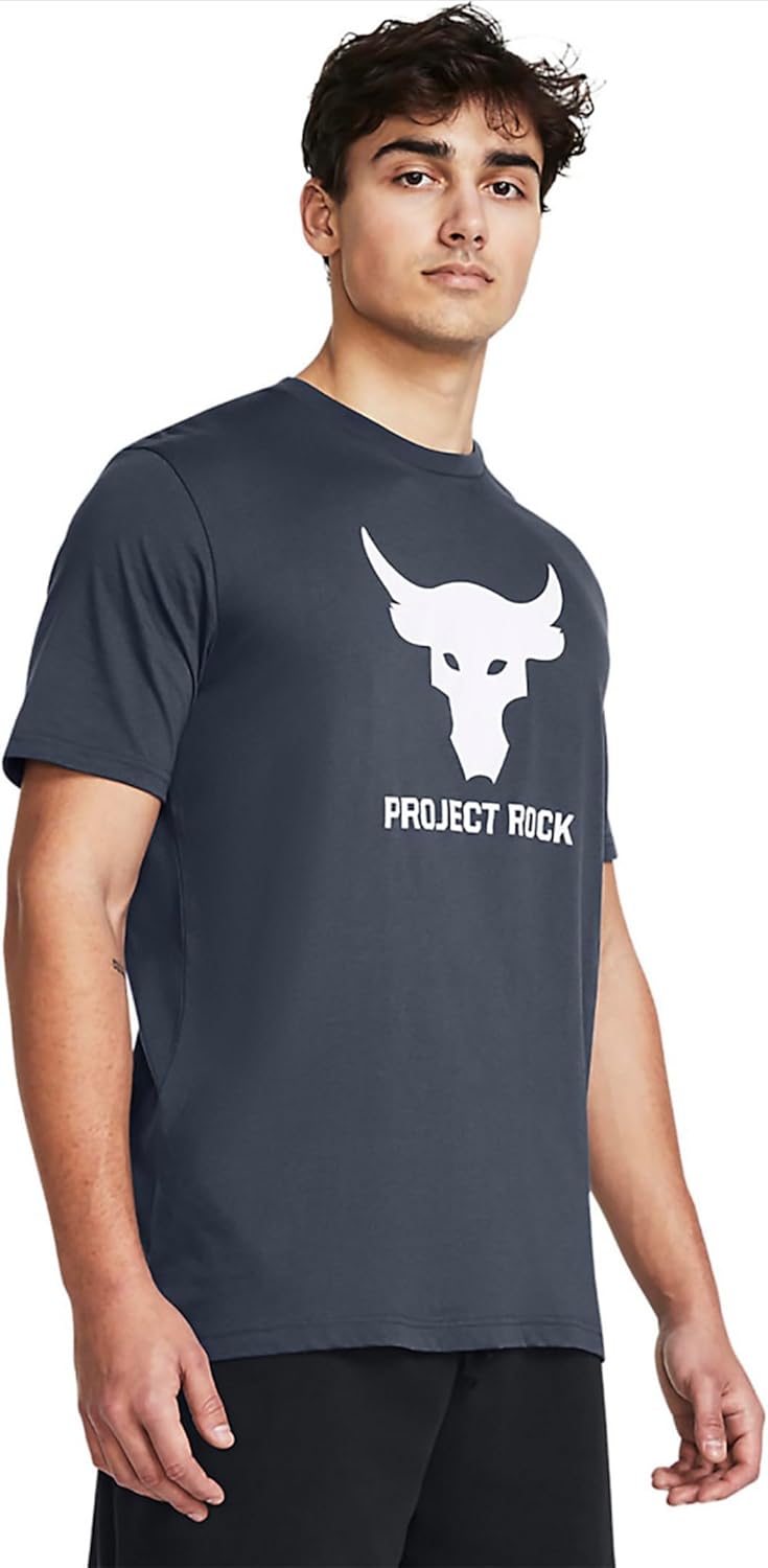 Мужская футболка с коротким рукавом и графикой Under Armour Project Rock Payoff, серая, свободного кроя, Downpour Gray/White, Серый, Мужская футболка с коротким рукавом и графикой Under Armour Project Rock Payoff, серая, свободного кроя, Downpour Gray/Whi
Мужская футболка с коротким рукавом и графикой Under Armour Project Rock Payoff, серая, свободного кроя, Downpour Gray/White, Серый, Мужская футболка с коротким рукавом и графикой Under Armour Project Rock Payoff, серая, свободного кроя, Downpour Gray/Whi