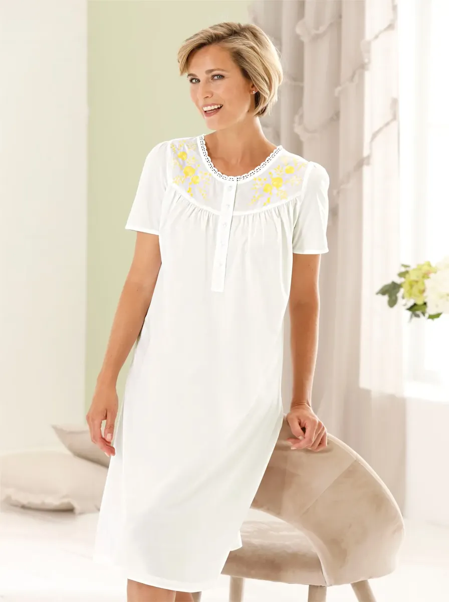 Ночная рубашка "Вашпур" "Ночная рубашка" Wäschepur, белый
Ночная рубашка "Вашпур" "Ночная рубашка" Wäschepur, белый