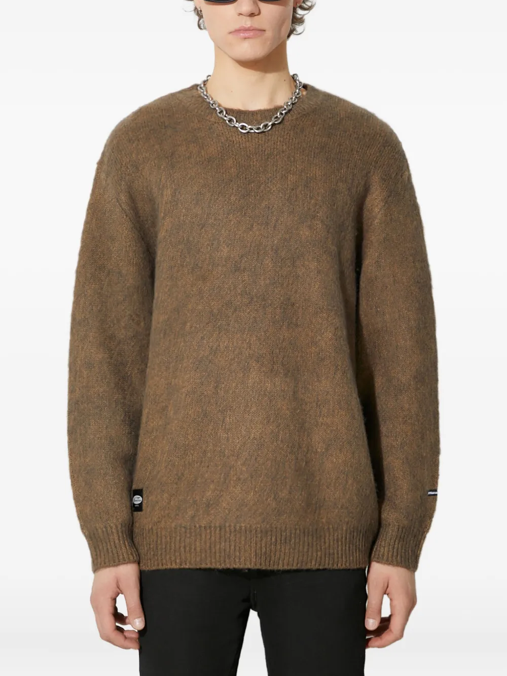 Фактурный свитер с круглым вырезом MANASTASH, коричневый
Фактурный свитер с круглым вырезом MANASTASH, коричневый