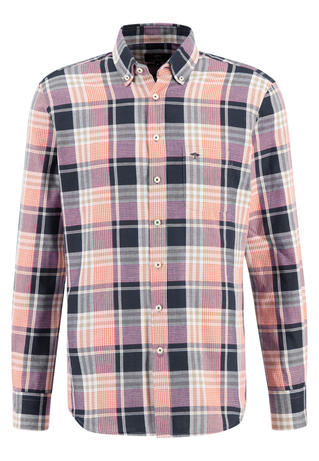 Рубашка FYNCH HATTON Summer Big Check, B.D.,, темно синий
Рубашка FYNCH HATTON Summer Big Check, B.D.,, темно синий