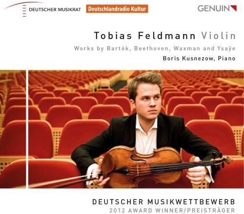 CD диск Bartok / Beethoven / Waxman / Ysaye: Tobias Feldmann
CD диск Bartok / Beethoven / Waxman / Ysaye: Tobias Feldmann
