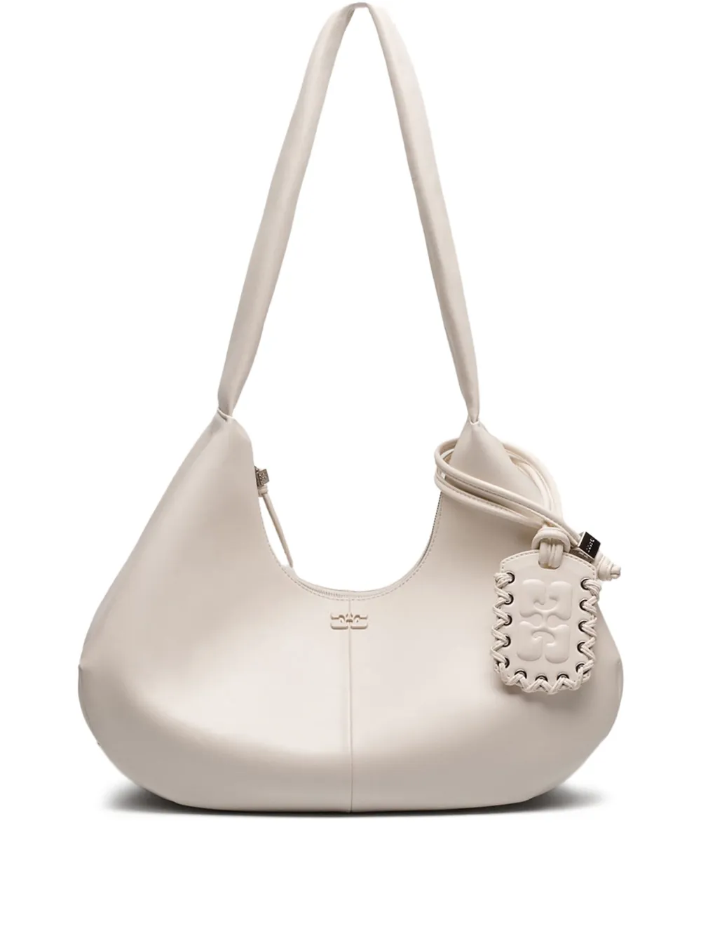 Средняя сумка с тисненым логотипом GANNI, нейтральный
Средняя сумка с тисненым логотипом GANNI, нейтральный