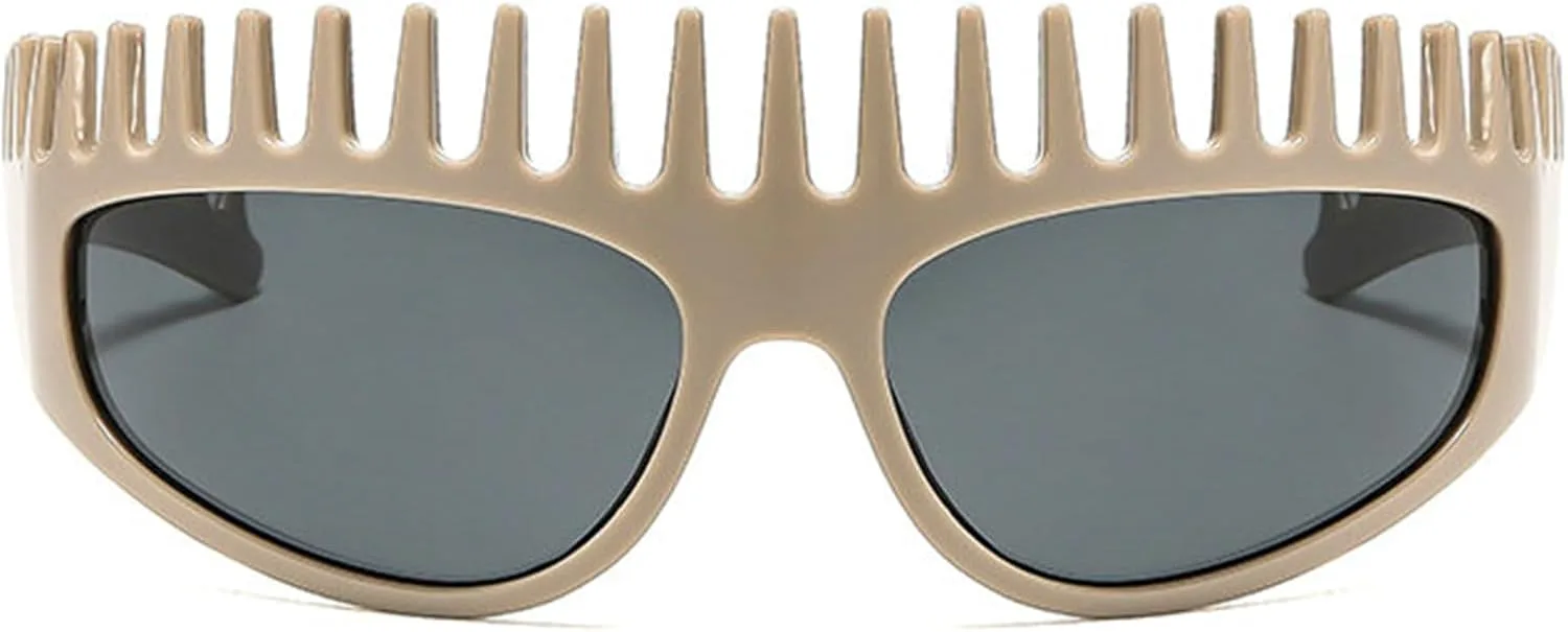 Солнцезащитные очки COTIA «Кошачий глаз» для женщин и мужчин, в стиле Y2K, с необычной формой «кошачий глаз», в стиле панк, хип-хоп, для вечеринок, Coffee
Солнцезащитные очки COTIA «Кошачий глаз» для женщин и мужчин, в стиле Y2K, с необычной формой «кошачий глаз», в стиле панк, хип-хоп, для вечеринок, Coffee