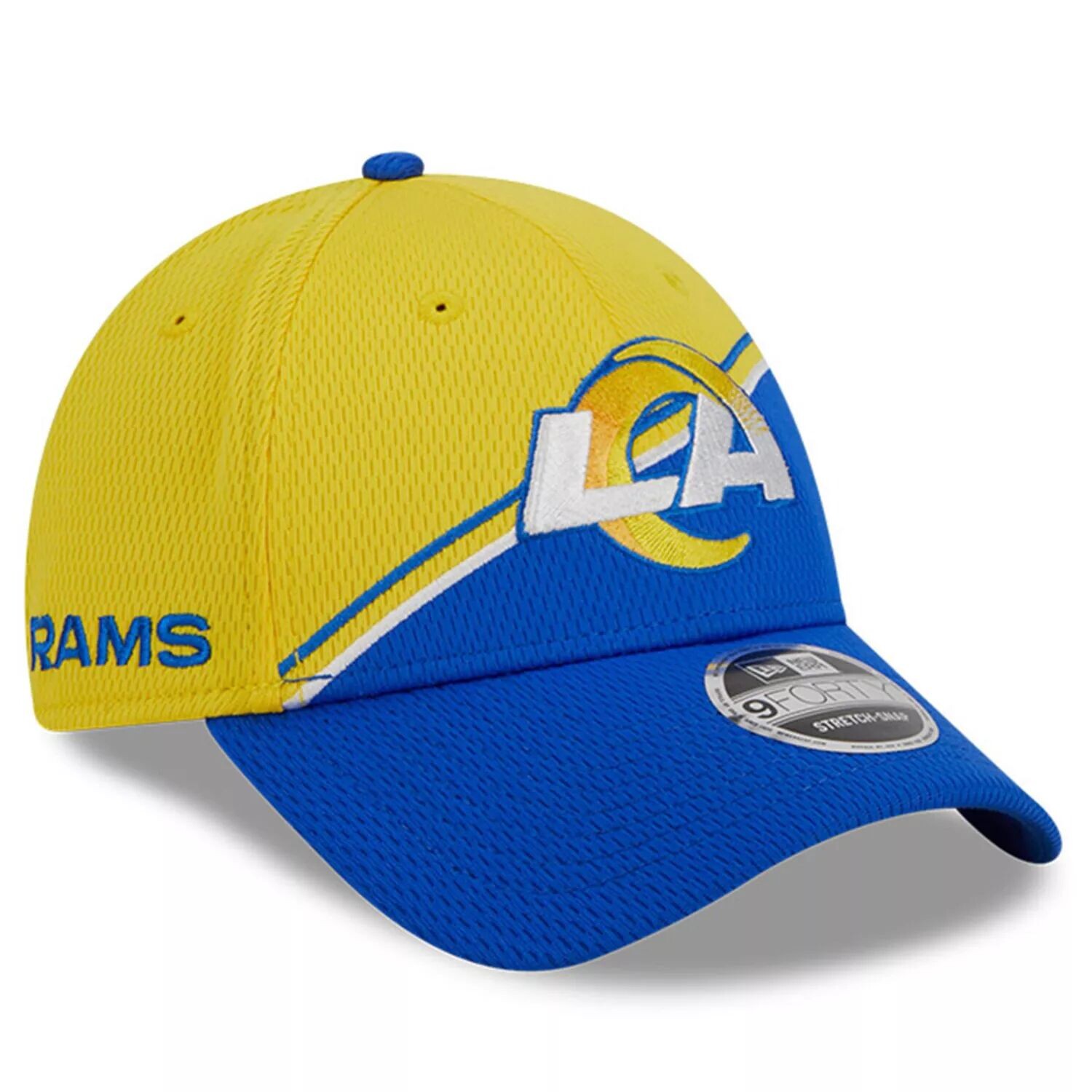 Мужская регулируемая кепка New Era Gold/Royal Los Angeles Rams 2023 Sideline 9FORTY
Мужская регулируемая кепка New Era Gold/Royal Los Angeles Rams 2023 Sideline 9FORTY