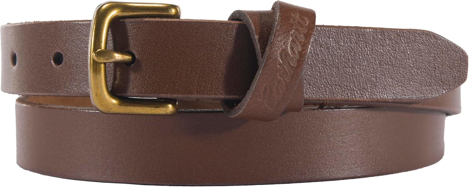 Carhartt Women's Casual Rugged Belts, Available in Multiple Styles, Colors & Sizes, Bridle Leather Thin (Brown)
Carhartt Women's Casual Rugged Belts, Available in Multiple Styles, Colors & Sizes, Bridle Leather Thin (Brown)