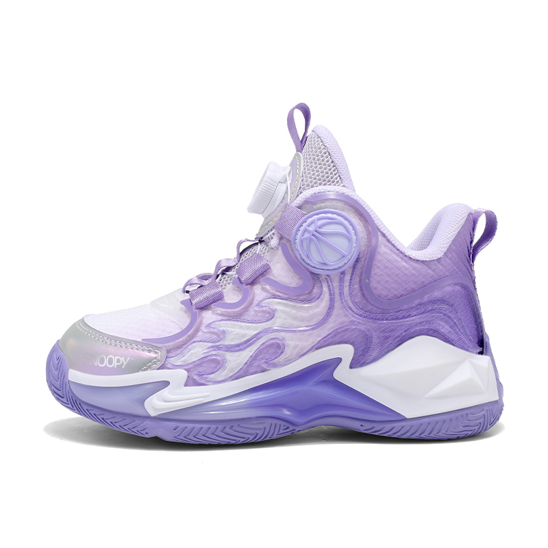 Детские баскетбольные кроссовки с высоким верхом, амортизирующие, износостойкие, дышащие, противоскользящие SNOOPY, фиолетовый
Детские баскетбольные кроссовки с высоким верхом, амортизирующие, износостойкие, дышащие, противоскользящие SNOOPY, фиолетовый