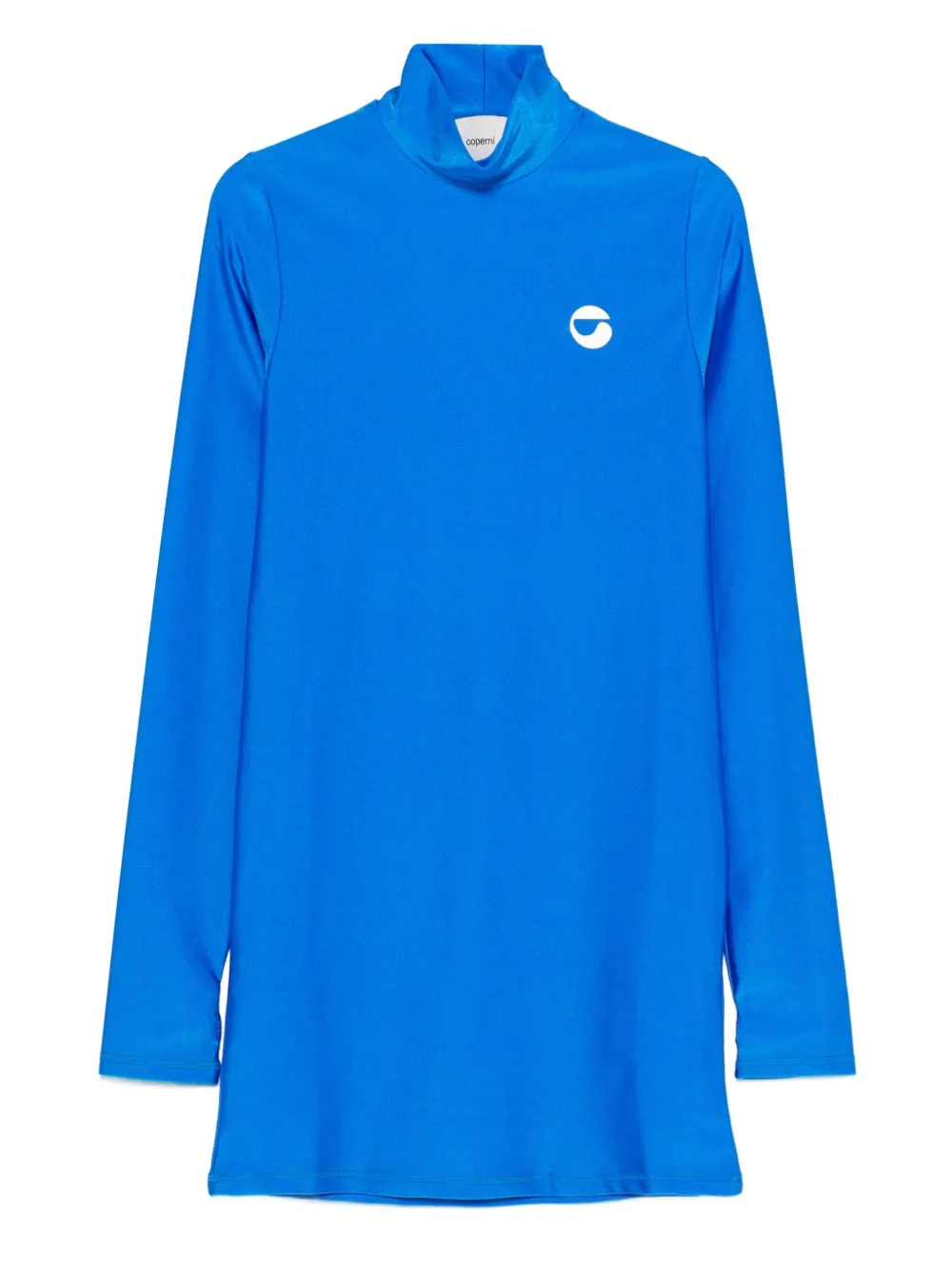Платье мини с высоким воротником COPERNI, синий
Платье мини с высоким воротником COPERNI, синий